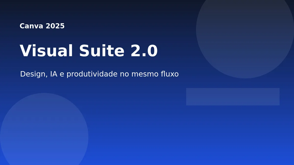 Canva Visual Suite 2.0: o que muda para designers e equipes