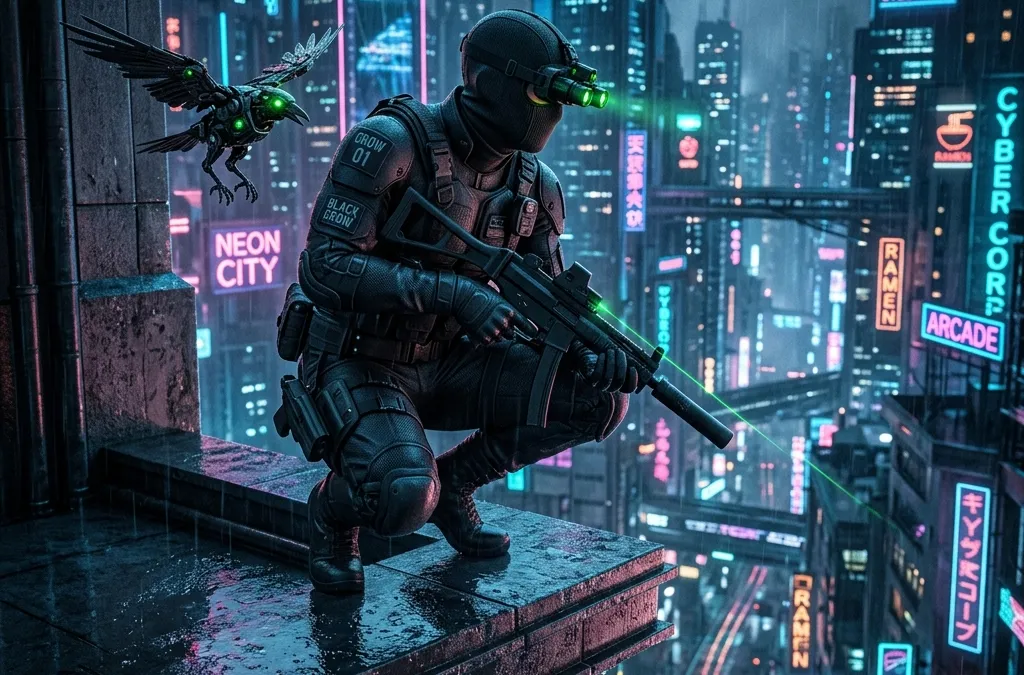 Codename: Black Crow: Primeiras impressões do novo thriller furtivo no