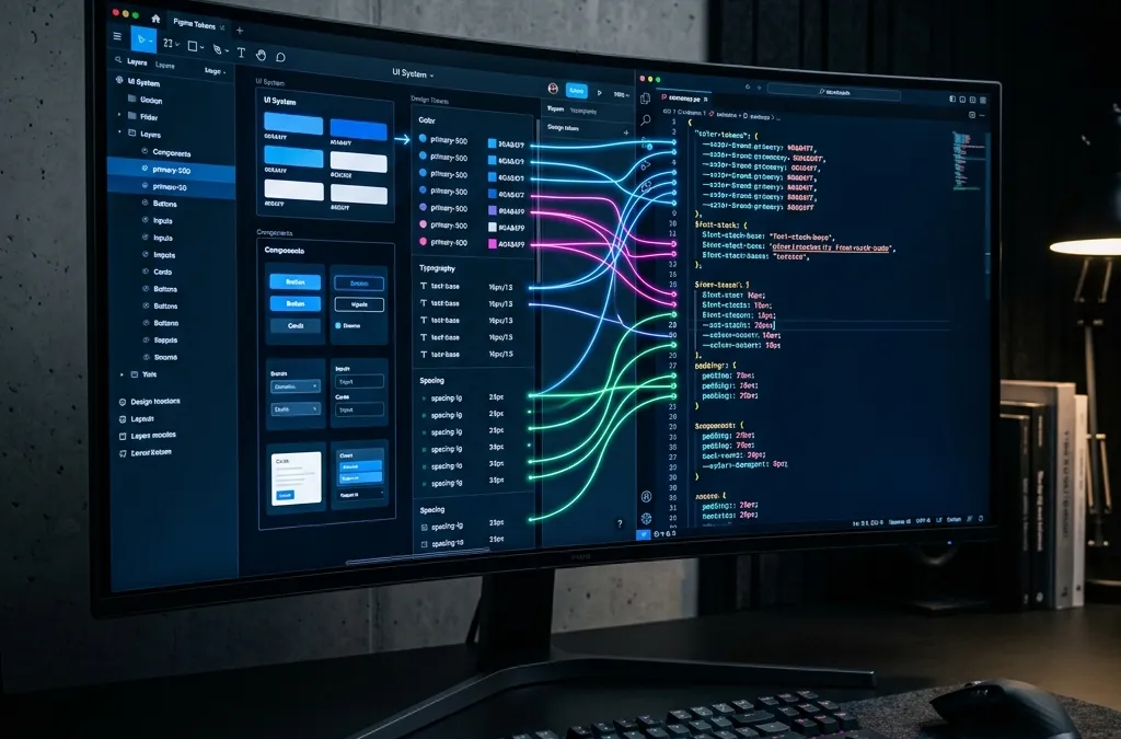 Como Criar um Design System em 2026: O Guia Pratico para Integrar Figma e Codigo Sem Dor de Cabeca