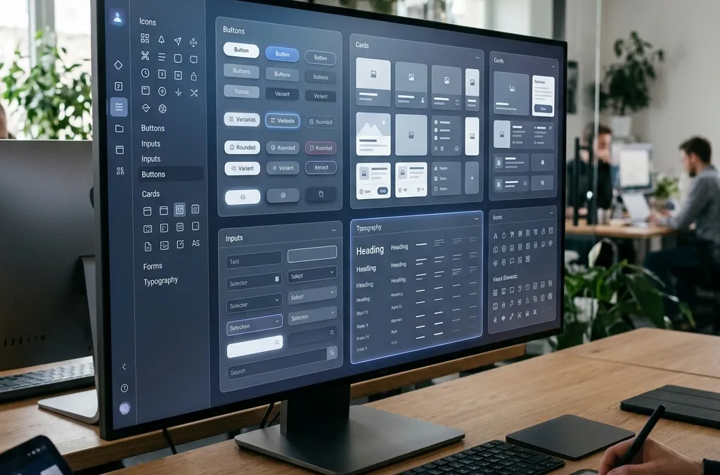 Design Systems de UI/UX em 2026: Guia Completo Para Criar e Manter o Seu Atualizado