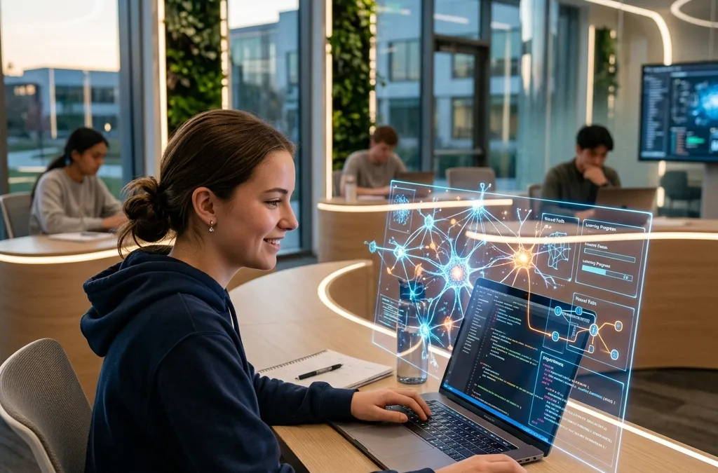 Educacao com IA em 2026: Plataformas que Usam Inteligencia Artificial para Personalizar Seu Estudo de Programacao