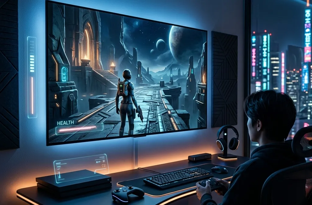 Interfaces Imersivas: As Novas Tendências de UI/UX em Jogos que Estão Eliminando os Menus Tradicionais