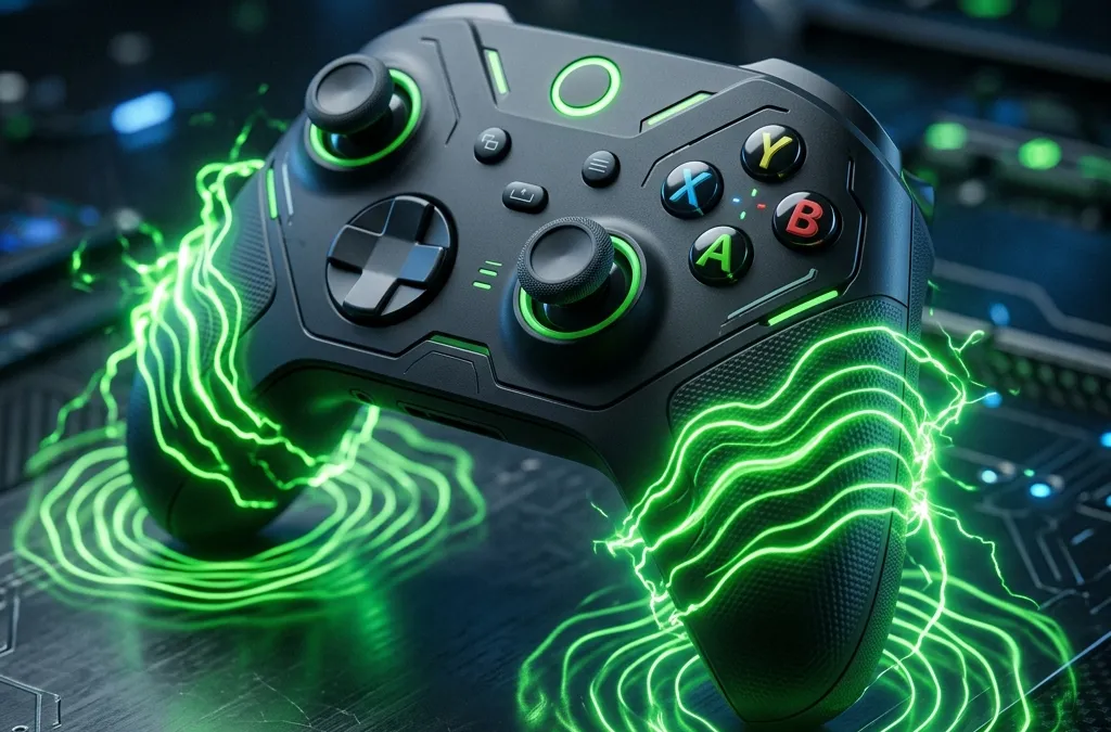 Vazamento Revela Novo Controle do Xbox com Feedback Háptico Avançado