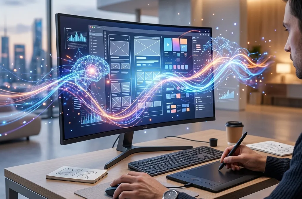 Prototipagem de UI Acelerada por IA: O Futuro Chegou em 2026?
