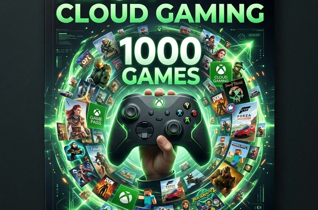Xbox Cloud agora transmite mais de 1000 jogos comprados: vale usar no lugar do download?