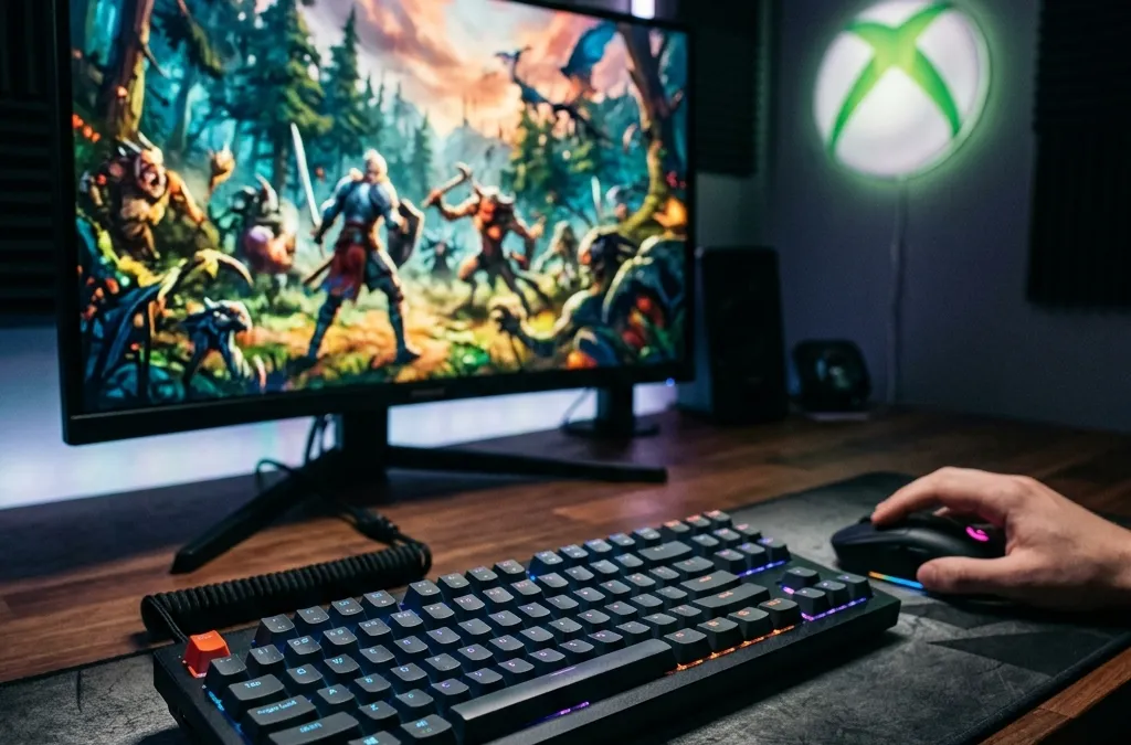 Xbox Cloud Gaming: Suporte Total a Teclado e Mouse Chega para Todos os Jogos – Guia Completo!