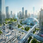 Ilustracao detalhada sobre Tecnologias de 2026: Por que a IA Dominante, o 6G e as Inovações na Saúde vão Mudar Sua Vida