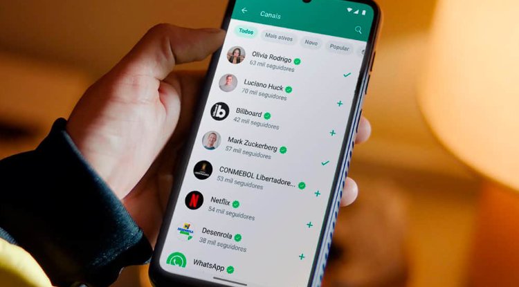 Ilustracao detalhada sobre WhatsApp lança Canais: ferramenta de transmissão unidirecional para criadores de conteúdo e empresas