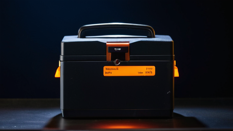 Uma representação artística minimalista com uma urna eletrônica estilizada e uma rede de dados sendo "cortada" em tons de azul profundo e laranja vibrante.