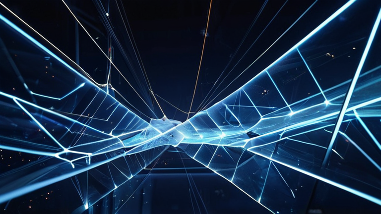 Metáfora de um escudo digital pulsante protegendo núcleos de informação, em estilo abstrato-tech.