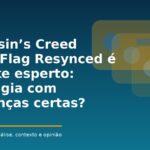 Imagem de capa editorial sobre Assassin's Creed Black Flag Resynced PS5 julho 2026