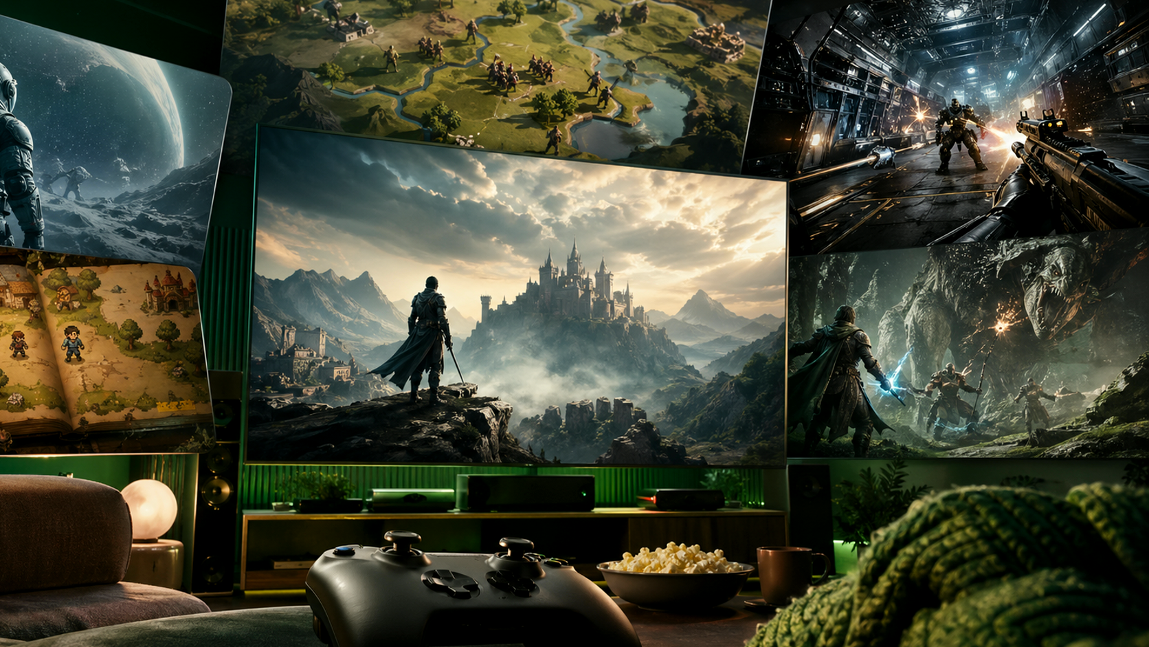 Capa editorial sobre decidir entre assinar ou comprar um jogo.