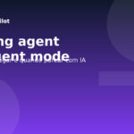 Capa editorial comparando GitHub Copilot coding agent e agent mode.