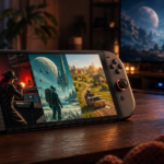 Capa editorial sobre jogos de abril no Nintendo Switch 2