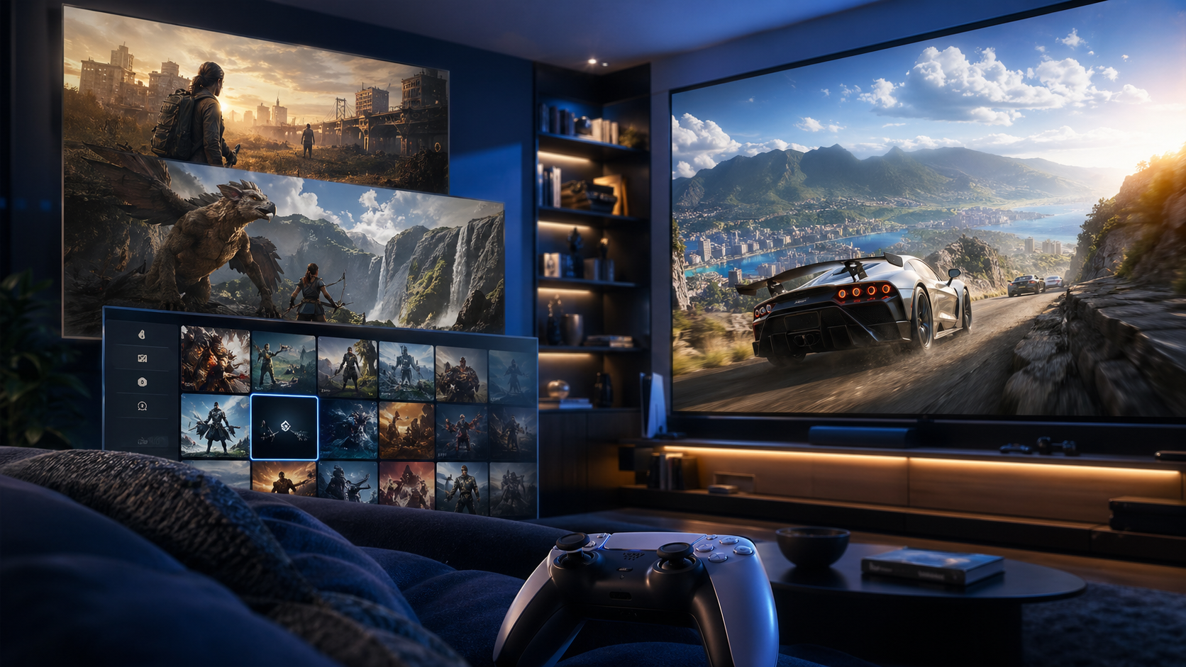 Capa editorial sobre PS Plus abril 2026