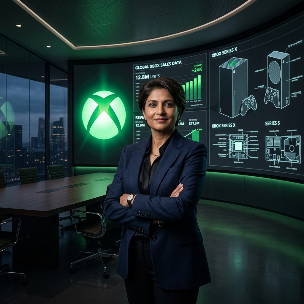 Asha Sharma (Xbox): O plano da nova CEO para salvar as vendas do Series X|S