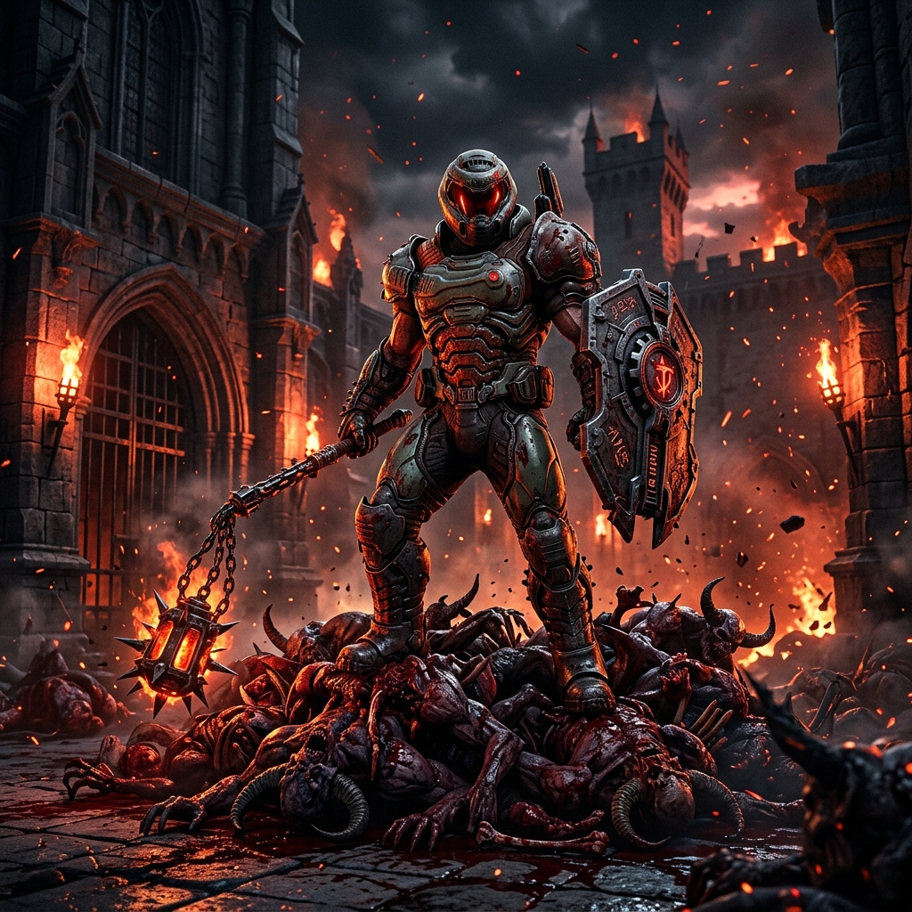 DOOM: The Dark Ages chega ao Game Pass: O que esperar da carnificina medieval da id Software
