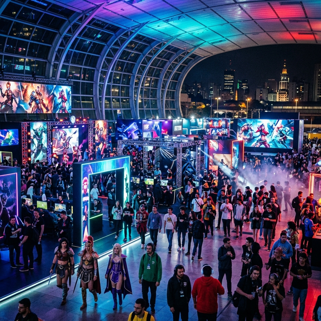 Com 154 mil visitantes e recorde de jogos nacionais, a Gamescom Latam 2026 consolidou o Brasil como o epicentro dos games na América Latina.
