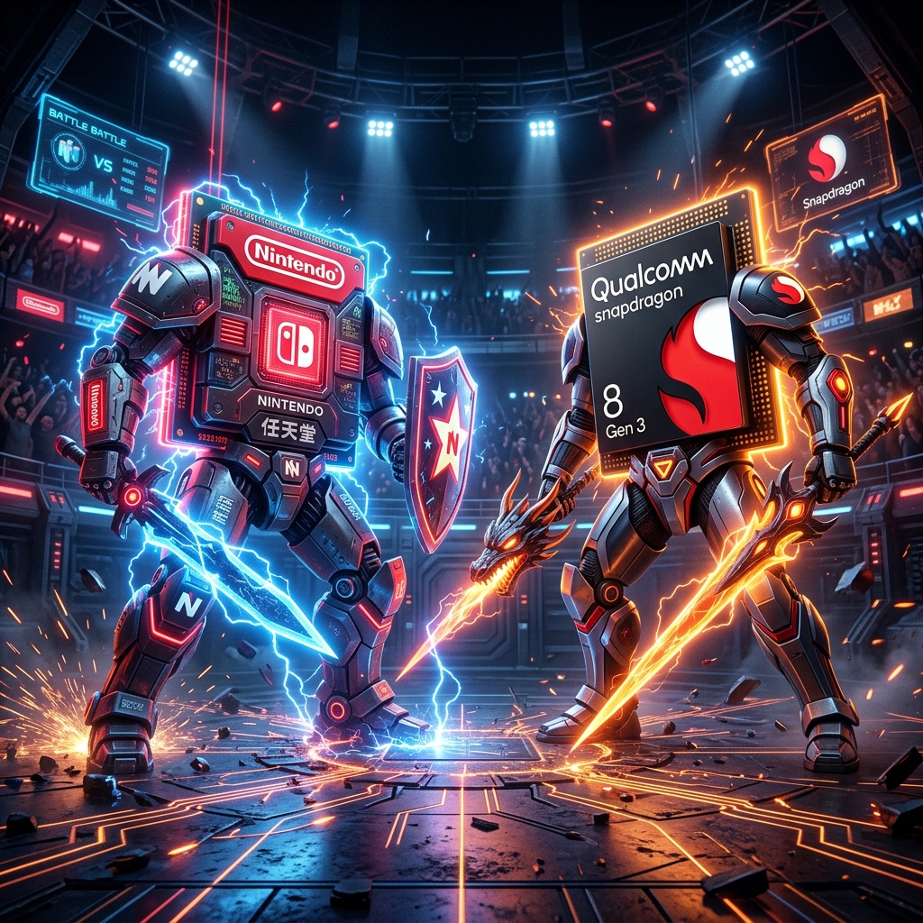 Snapdragon G Series vs Chips Nintendo: A guerra dos portáteis esquenta em 2026