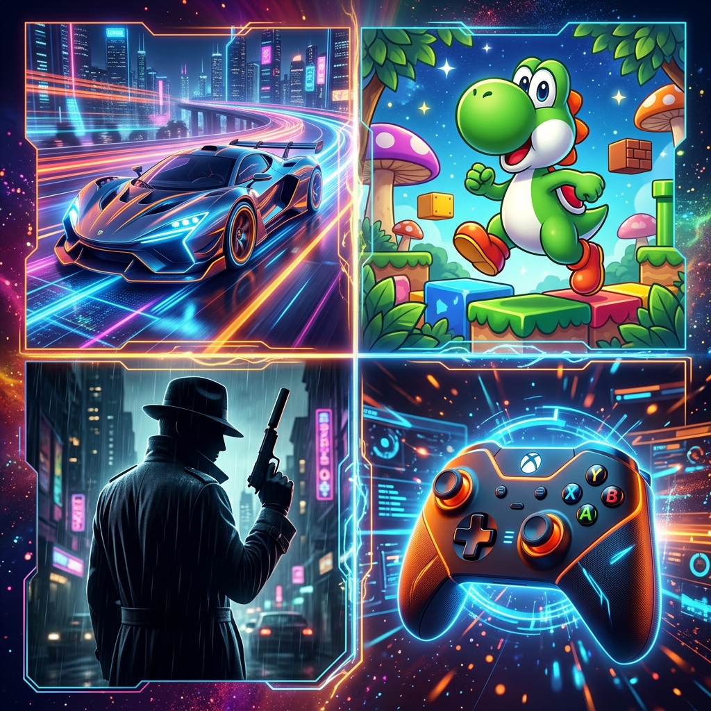 De Forza Horizon 6 a Yoshi no Switch 2, maio de 2026 é um dos meses mais fortes da história recente dos games. Veja a lista completa e onde jogar.