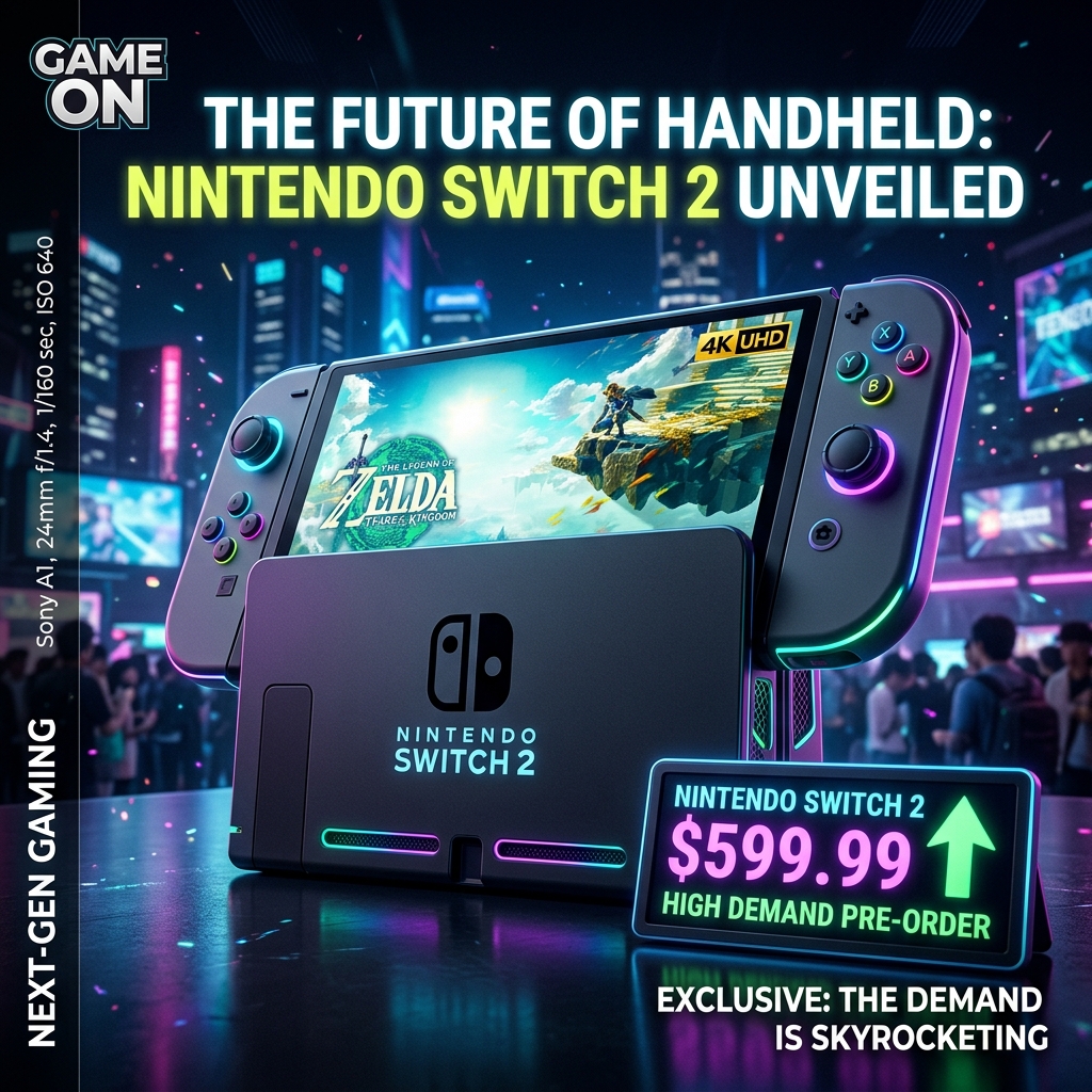Switch 2 mais caro? Nintendo anuncia reajuste global e o que esperar do preço no Brasil