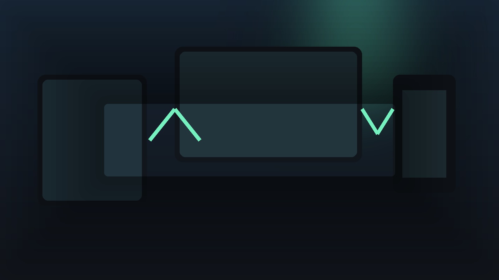 Mesmo jogo sugerido em console, monitor e tela portatil com clima de progressao compartilhada.